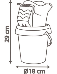 Cubo de Playa Spidey con Accesorios 2