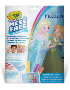 CRAYOLA - Color Wonder, Set para Colorear Frozen