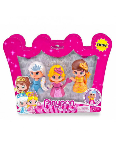 PinyPon Pack 3 Princesas