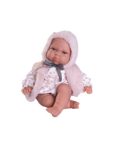 Tufi con bolitas con chaleco. Cuerpo con relleno especial