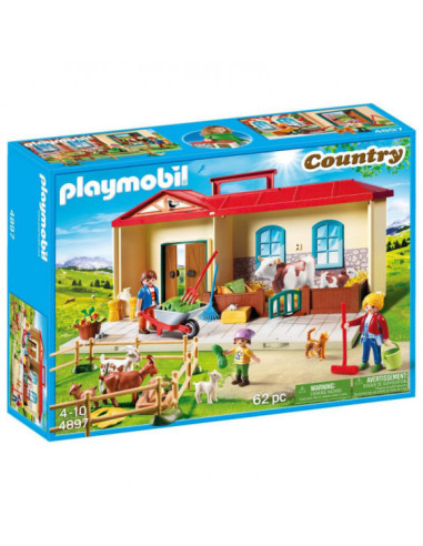 Playmobil Country Granja Maletín - 4897