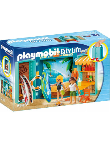 Playmobil Cofre Tienda Surf