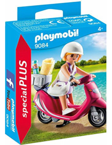 Playmobil Mujer con Scooter 9084