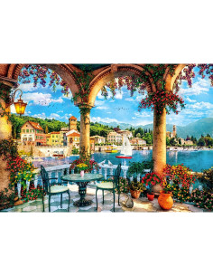 Puzzle 1000 Piezas - Lago De Como italia 2