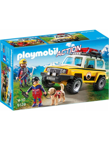 Playmobil 9128 - Vehículo de Rescate de Montaña 