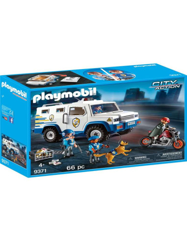 Playmobil Vehiculo Blindado 9371