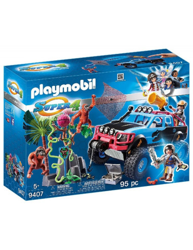 Playmobil 9407 - Monster Truck Con Alex y Rock Brock.