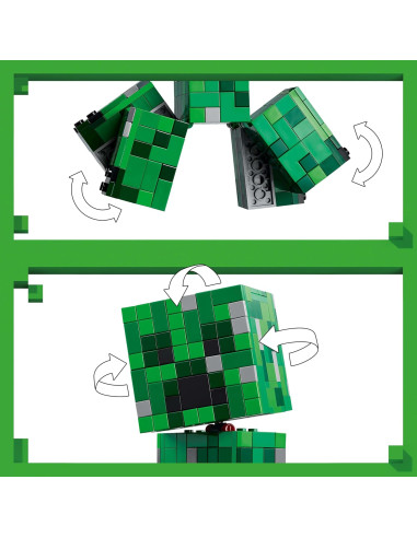 LEGO Minecraft El Creeper - Figura Articulada...