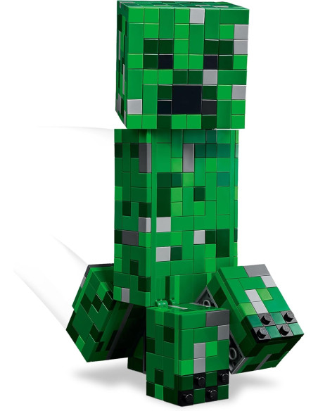 LEGO Minecraft El Creeper - Figura Articulada con Compartimento Oculto