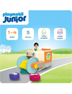 PLAYMOBIL 71774 | Junior | Camión Divertido para Recoger... 2