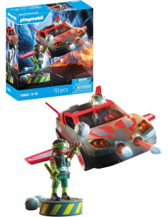 PLAYMOBIL 71832 | Heroes | Vehículo multifunción de los...