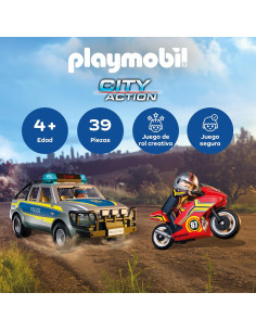 PLAYMOBIL 71875 | Action Heroes | Persecución con... 2