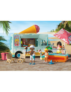 PLAYMOBIL 71904 | Vacaciones en la playa | Camioneta de... 2