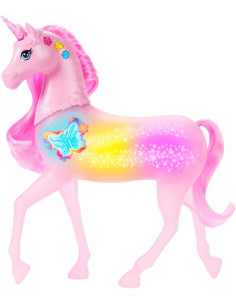 Barbie Unicornio Galopa y Brilla
