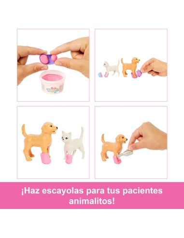 Barbie Clínica veterinaria Conjunto con muñeca...