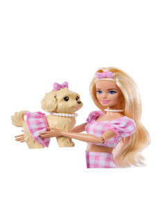 Barbie Twinning Looks Rubia con Perrito