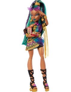 Monster High Muñeca Nefera De Nile, Momia Real con...