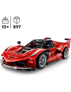 LEGO Technic Ferrari FXX K - Maqueta de Coche de Carreras... 2