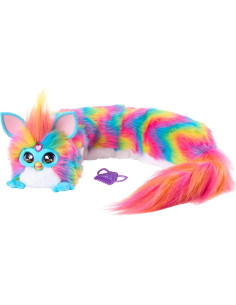 DJ Furby Rainbow – Peluche Interactivo con música, Luces...