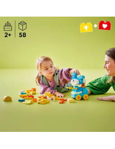 LEGO Duplo Animales sobre Ruedas 3 en 1 2