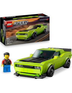 LEGO Speed Champions Dodge Challenger SRT Hellcat - Coche...