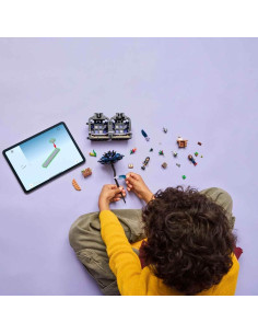 LEGO Miércoles Dalia Negra de Juguete - Maqueta de Flor... 2