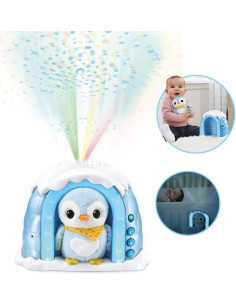 VTech-Baby Iglú Proyector Peluchito Pingüino 2
