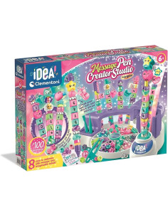 Laboratorio de bolígrafos con mensaje