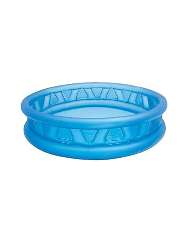 Piscina hinchable de relieve azul 188 x 46 cm, 790 litros