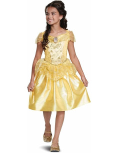 Disfraz Bella y Bestia Niña Clásico, Disfraz Princesa -... 2