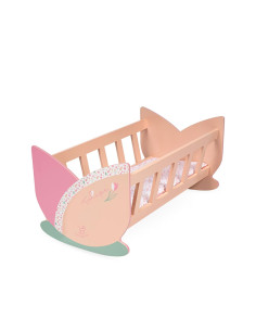 Cuna de Madera para Muñecas Tulipe con Colchón