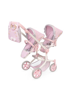 Carro de Muñecas Sophie Silla Gemelar Plegable