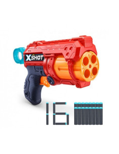 X-Shot Fury 4 Pistola con 16 Dardos 2