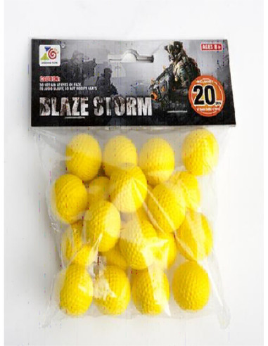 Bolas Para Pistola Blaze Storm 20 unidades