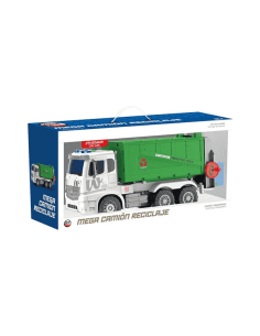 Gran Camión de Basura con Luz y Sonido Motor Planet