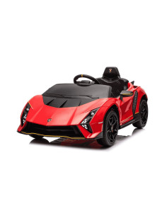 Coche eléctrico Lamborghini infantil 12V – Rojo o Rosa...