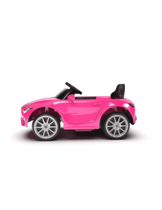 Coche eléctrico Mercedes infantil 12V – Rojo o Rosa con... 2