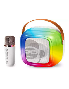 Mini Set de Karaoke iDance – Blanco 2