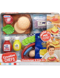 Little Tikes Creative Chefs Cheeseburger and Fries Kit