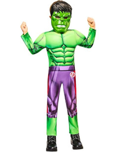 Rubies DISFRAZ HULK BLACK LINE INFANTIL para niño, talla...