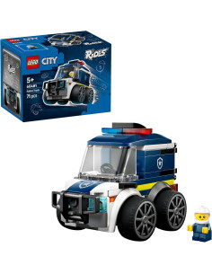LEGO City Vehículos: Furgoneta de Policía de Juguete -...