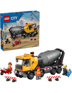 LEGO City Hormigonera - Vehículo de Construcción con...
