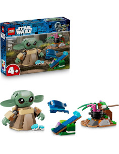 LEGO Star Wars 75443 Hogar de Grogu - Juguete de...