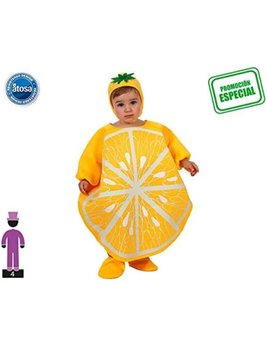 Disfraz de limón para bebé