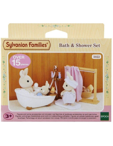 Sylvanian Families Set baño y ducha