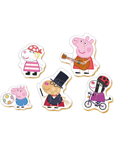 Peppa Pig Puzzles Baby hasta 5 piezas
