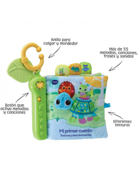 Vtech Baby Mi Primer Cuento Texturas y Descubrimiento