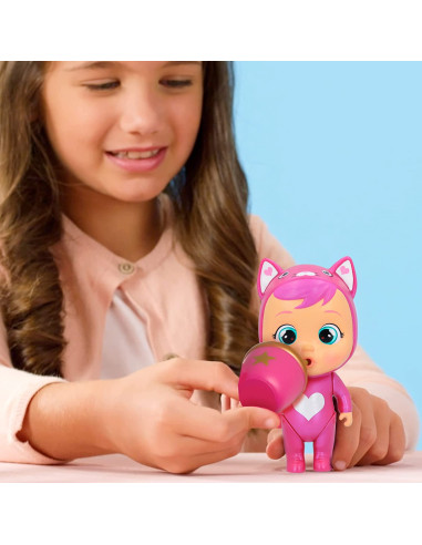 BEBÉS LLORONES LÁGRIMAS MÁGICAS Casita Rosa...