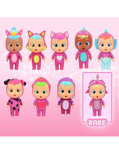 BEBÉS LLORONES LÁGRIMAS MÁGICAS Casita Rosa...