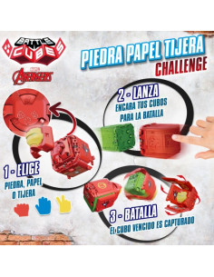 Battle Cubes Los Vengadores set 2 cubos Marvel 2